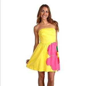 NWT Lilly Pulitzer starfruit yellow Lottie dress.